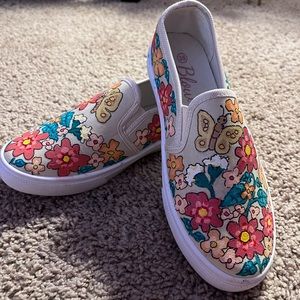 Painted shoe